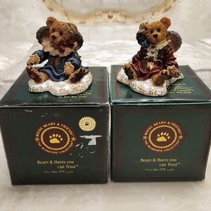 Boyd’s Bears Love is the Master Key Resin Figurines - Gwain & Guinevere